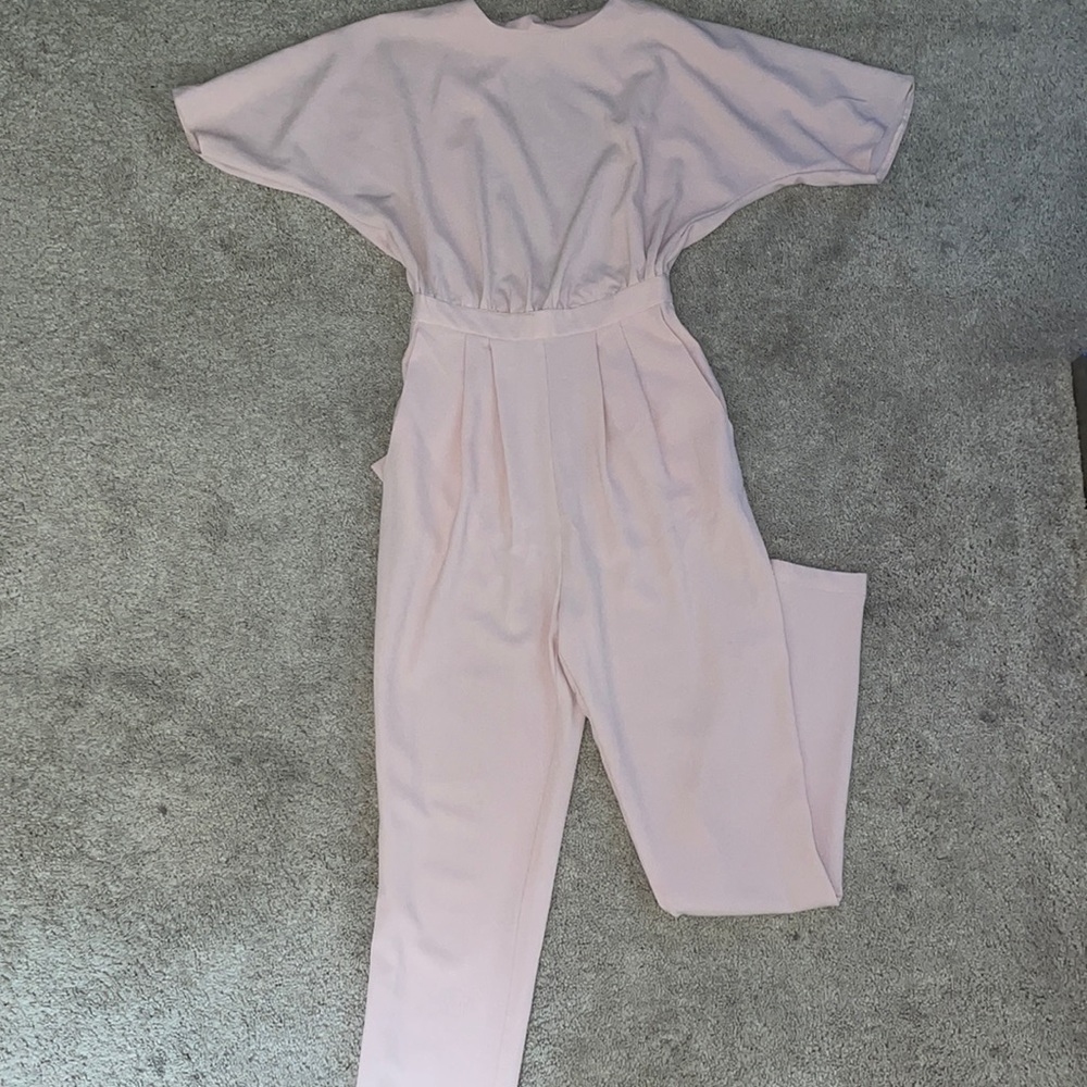 Plush jumpsuit